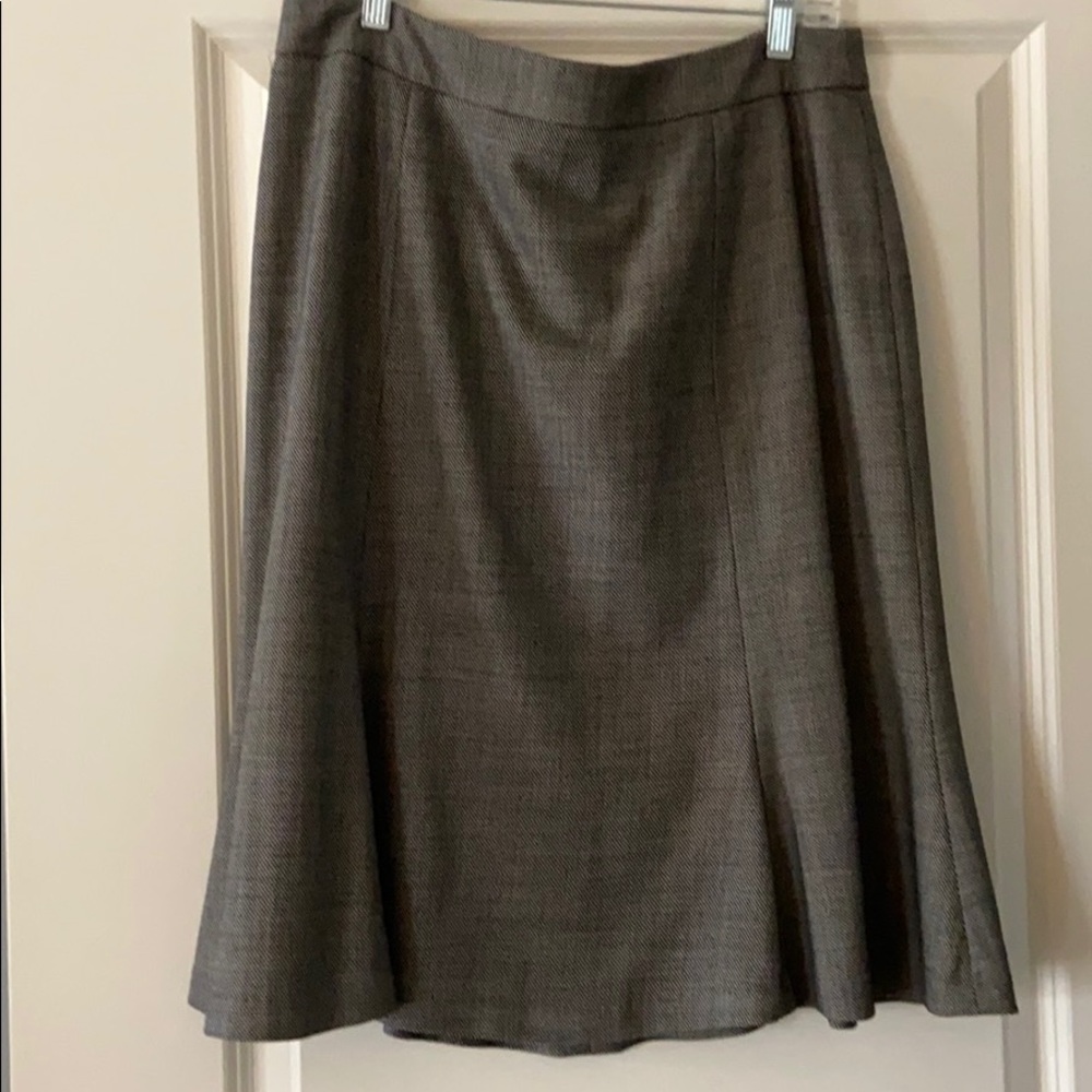 Banana Republic Wool Flared Skirt